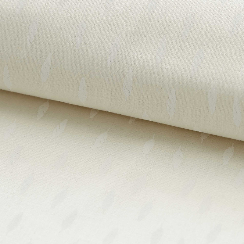 Printed Cotton KIONI Off-White / Matte White